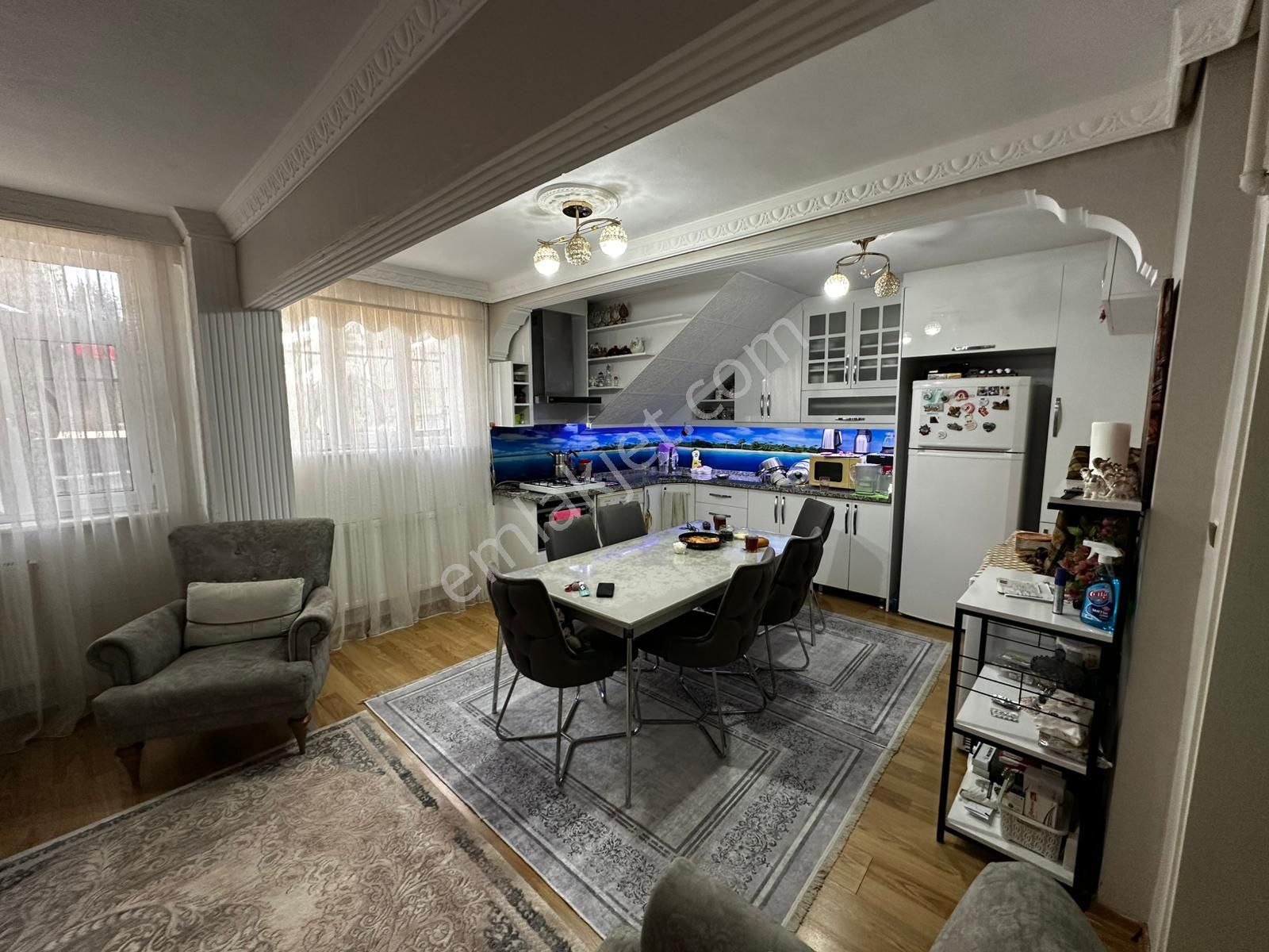 İsmetpaşa Mh 2+1 Camları Yüksek 125m² Masrafsız Süper Bahçekatı - Görsel 6