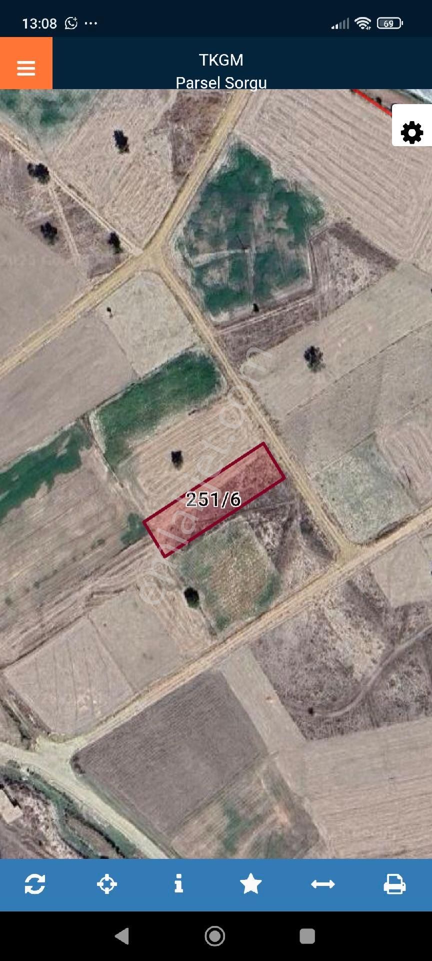 Denizli Çameli Belevi Köy İçinde Satılık 1200 M2 Arazi - Görsel 2