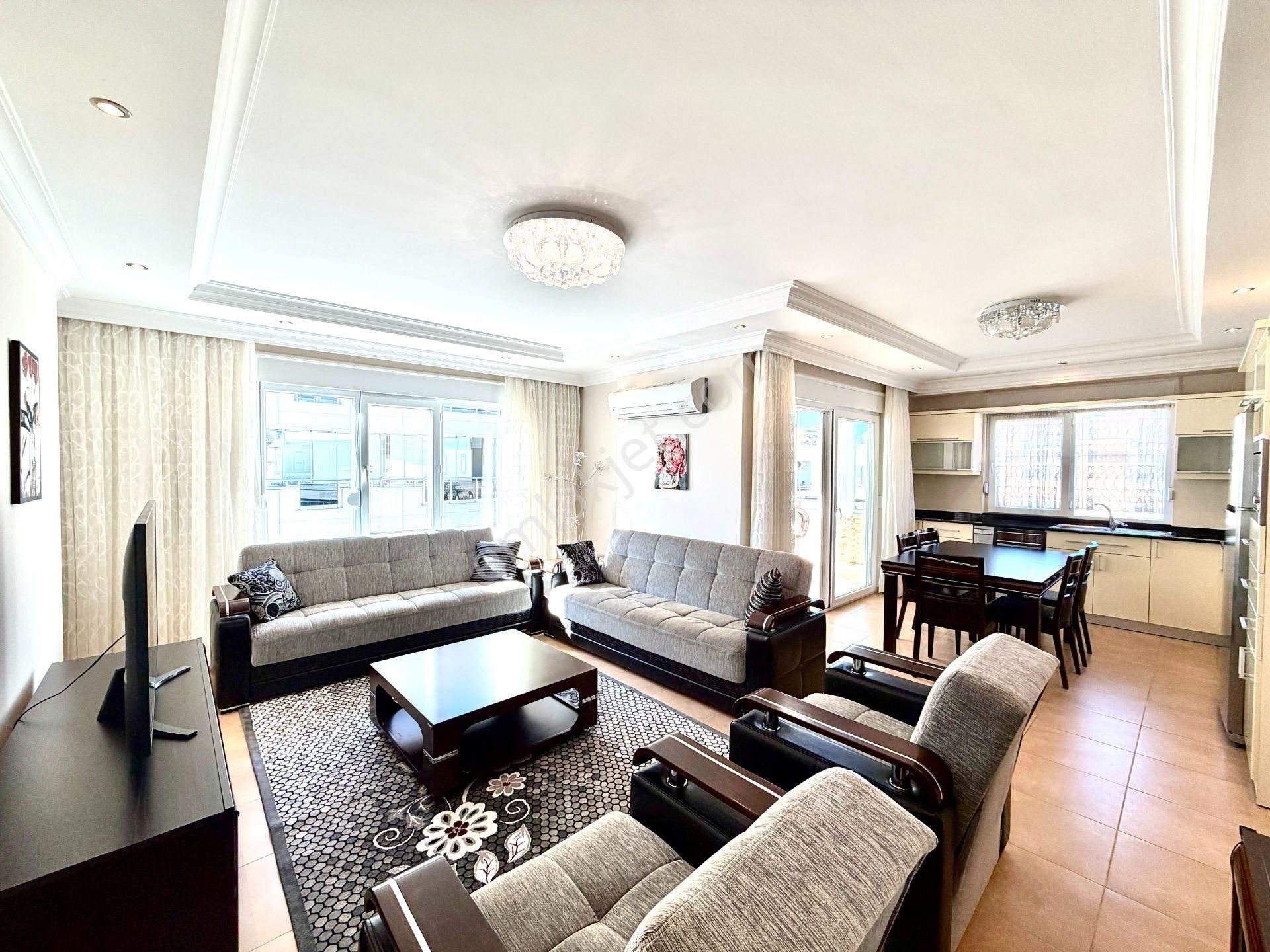 Alanya Obagöl 3+1 Denize 200 Metre Satılık Mobilyalı Penthouse - Görsel 3