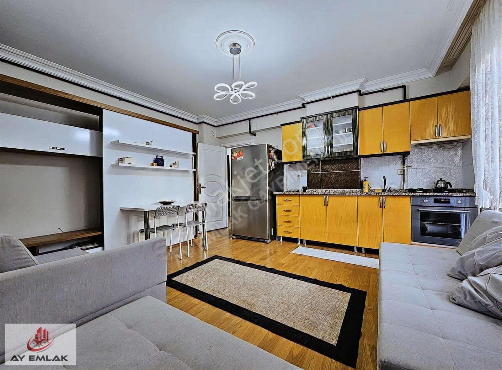 Ay Emlak'tan Merkezi Konum İskele'de Kombili 2+1 Eşyalı Daire - Görsel 23