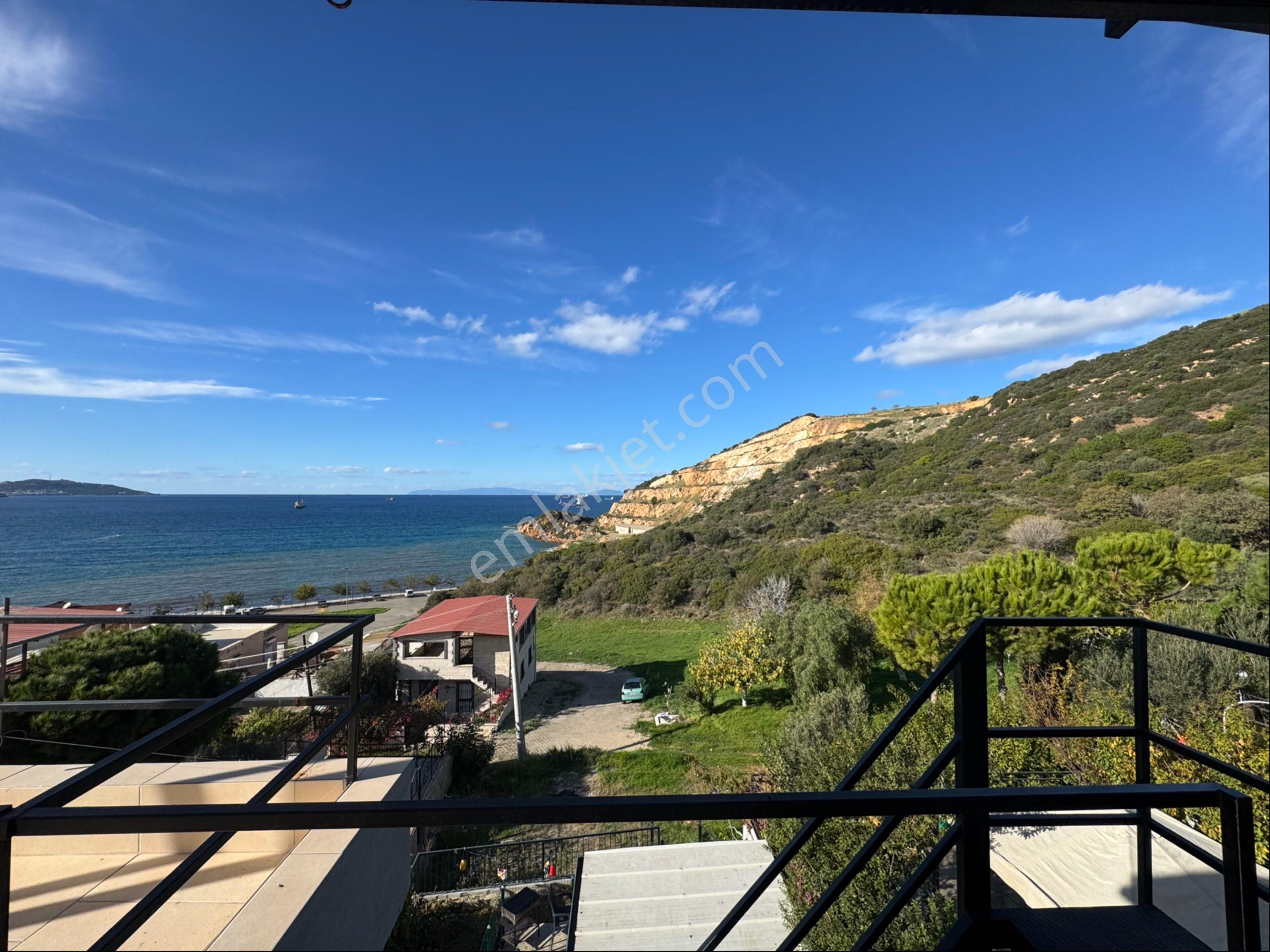 Çakmaklı Da Deniz Manzaralı Masrafsız Satılık Ev - Görsel 29