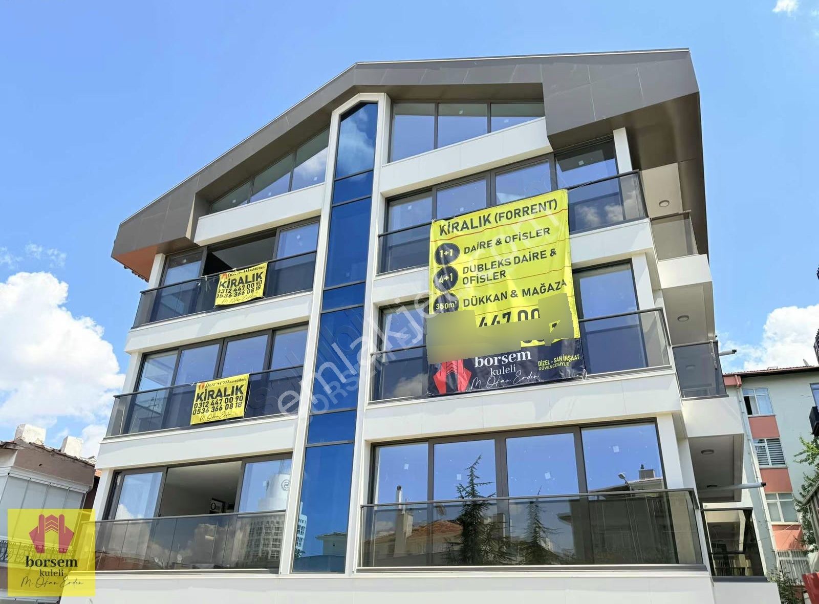 Çankaya Gop Nenehatun Yeni Binada 200 M2 + 100 M2 Bahçeli Kiralık Dükkan Mağaza - Görsel 2