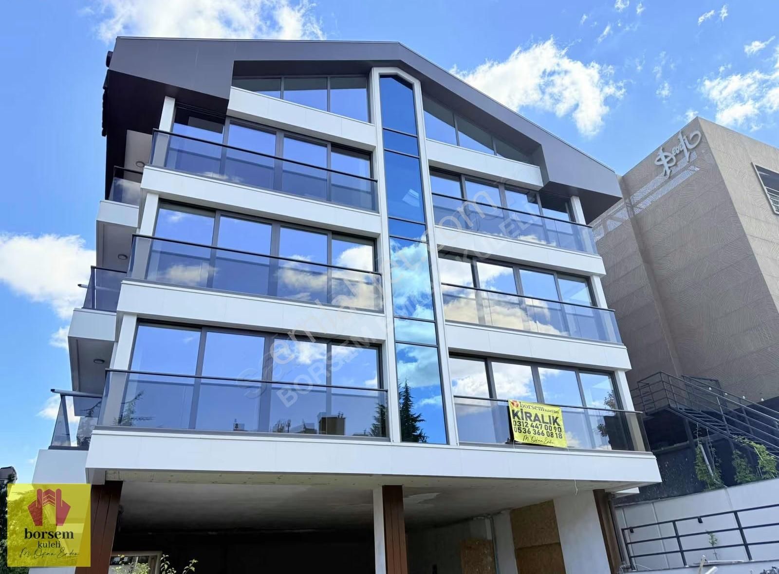 Çankaya Gop Nenehatun Yeni Binada 200 M2 + 100 M2 Bahçeli Kiralık Dükkan Mağaza