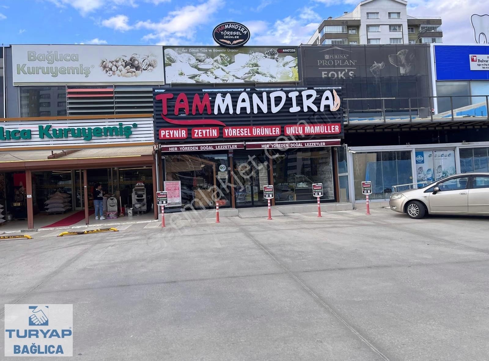 Bağlıca Bulvarında Her İşe Uygun Devren Kiralık Yapılı Dükkan