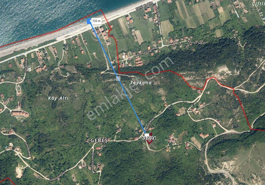 Kastamonu Cide Gebeş Mahallesinde 2 Kat İmarlı Arsa - Görsel 3
