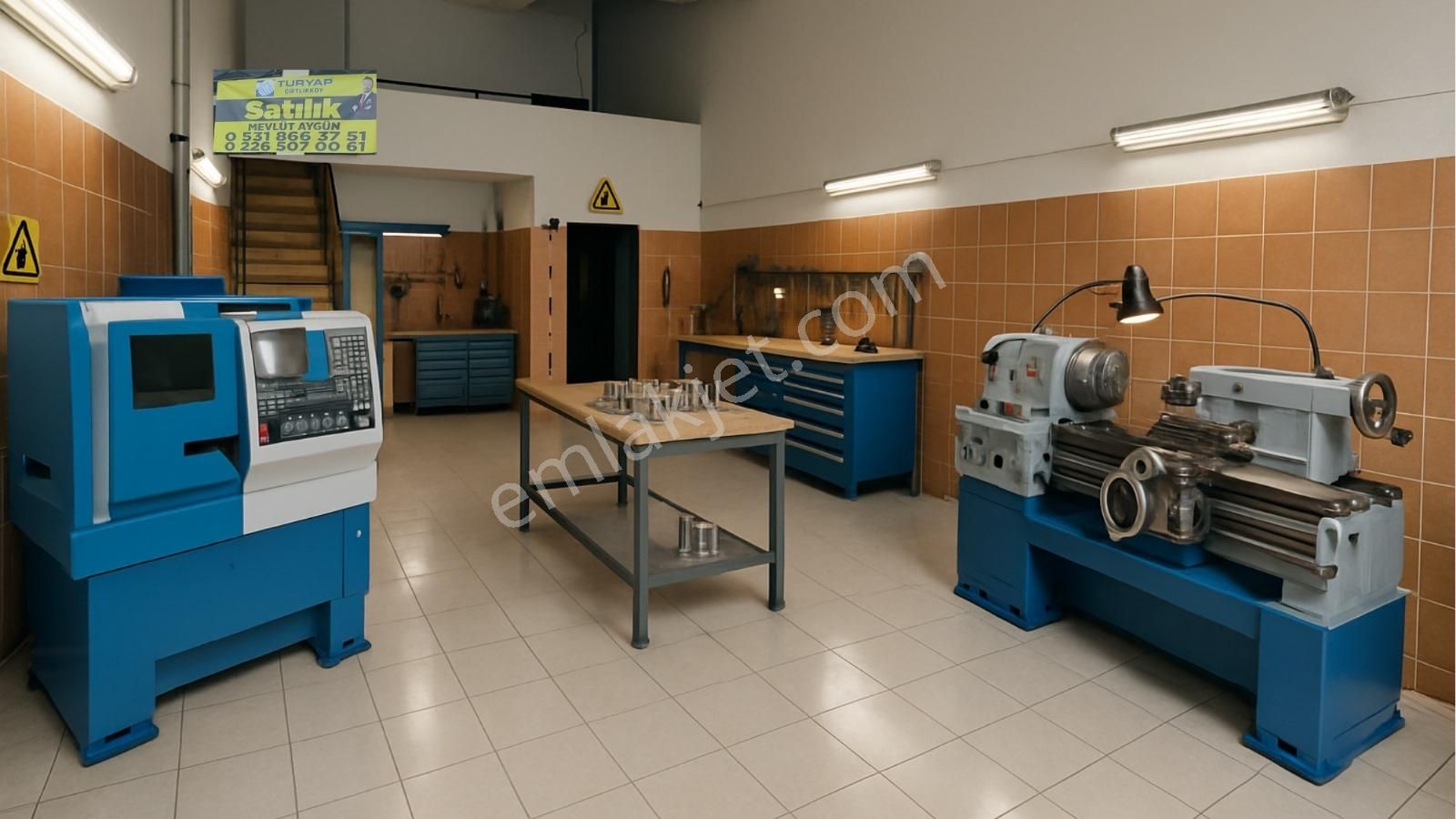 Turyap Çiftlikköy'den Taşköprü Sanayi Sitesinde Satılık Dükkan - Görsel 3