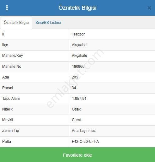 Trabzon Akçaabat Akçakale'de Satılık Arazi - Görsel 9