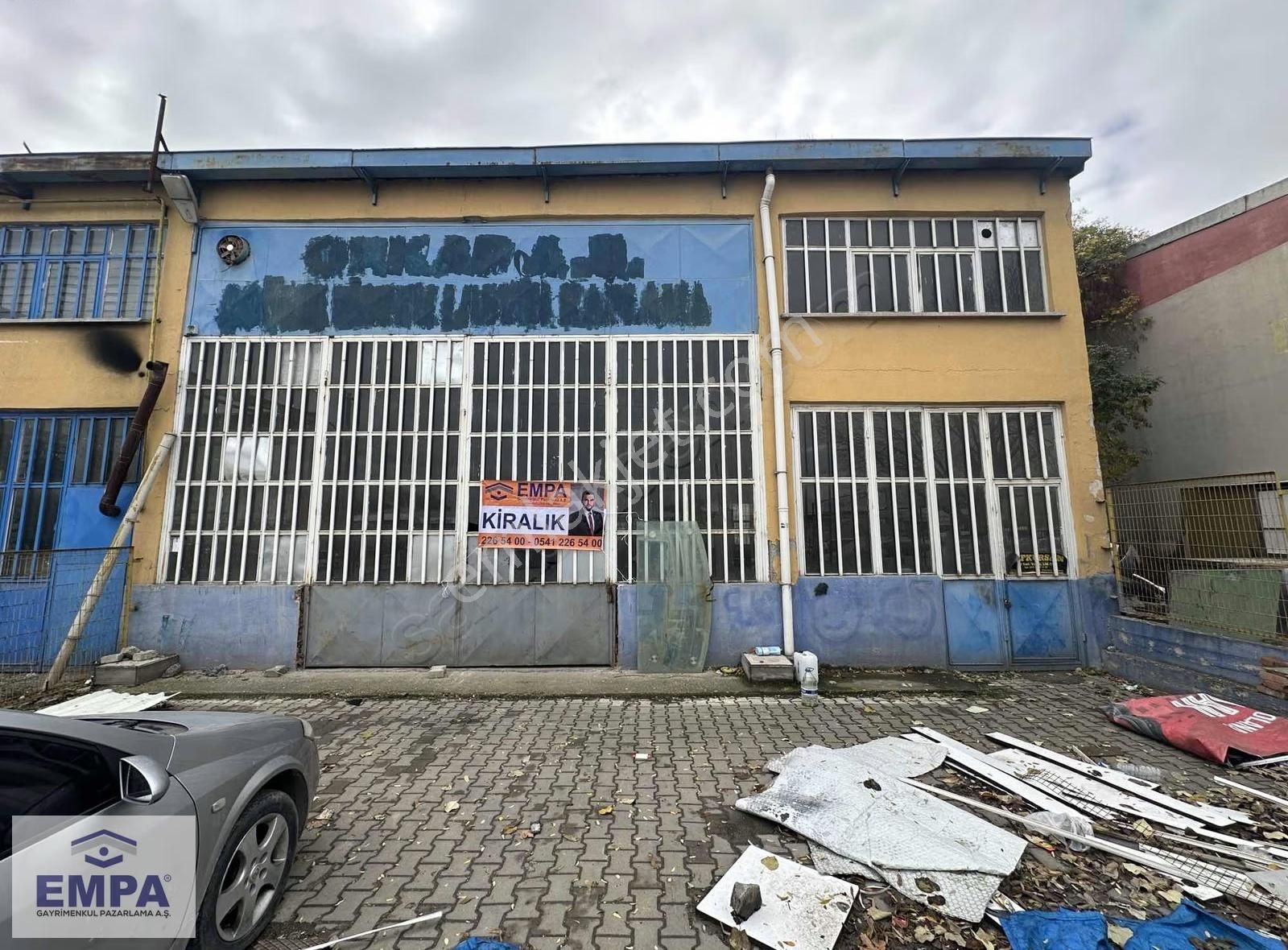 Empa'dan Teksan Sanayi Sitesi 420m² Kiralık İşyeri