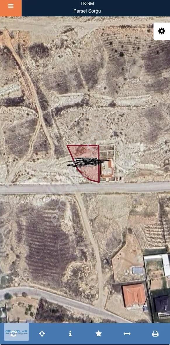 Oflazlar'dan Köycegizde Satılık 1000 M2 İmarlı Köşe Parsel