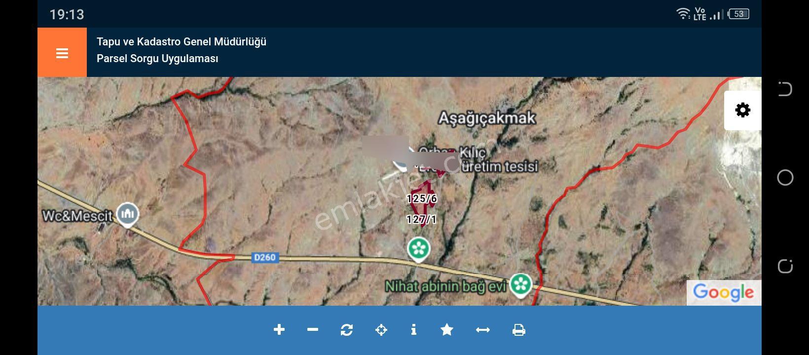Keban Yolu Üzerinde Yola Yakın Aşağı Çakmakta Satılık Tarla Lar - Görsel 3