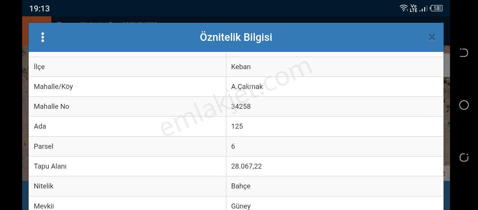 Keban Yolu Üzerinde Yola Yakın Aşağı Çakmakta Satılık Tarla Lar - Görsel 2
