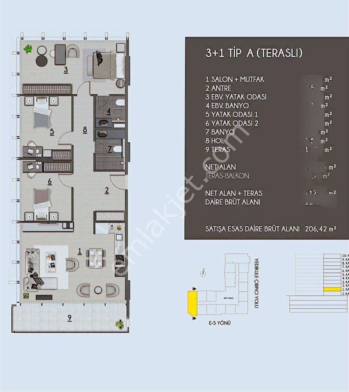 İstanbul'un Merkezi Zeytinburnu'nda Premium Plaza Ofisleri - Görsel 19