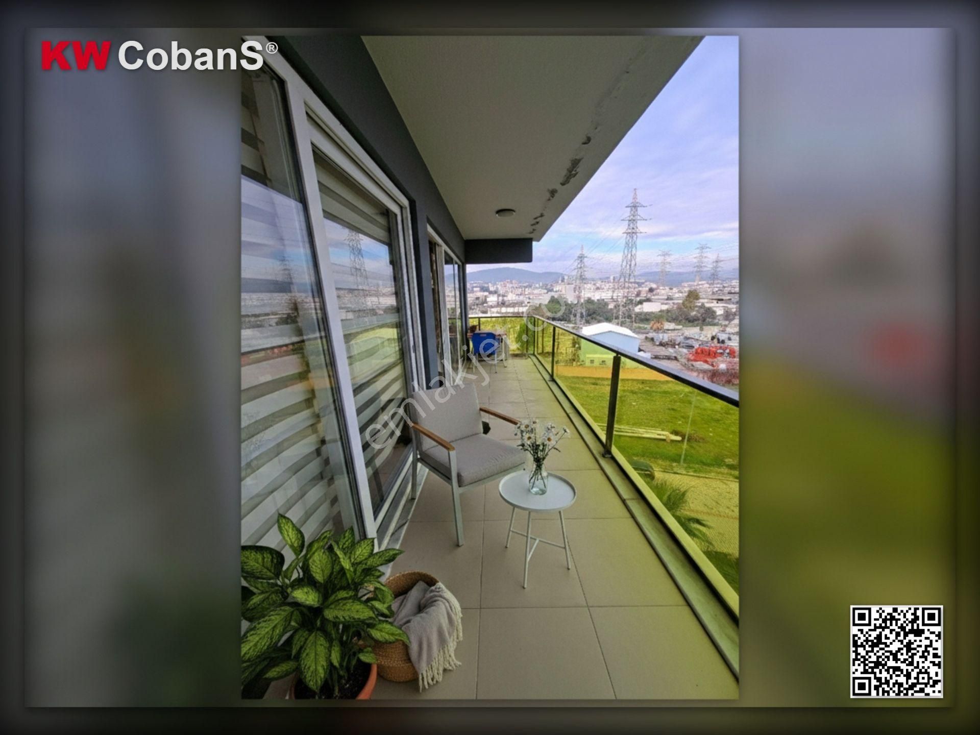 Kw Cobans'tan Eşyalı | Bornova Park Evleri Kiralık 1+1 (d111) - Görsel 4