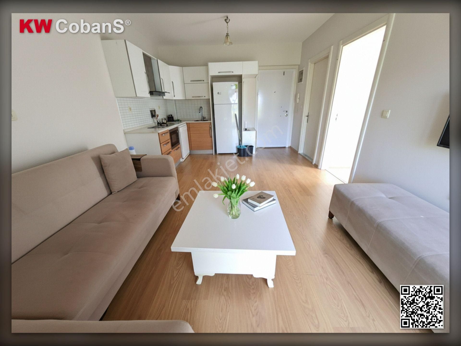Kw Cobans'tan Eşyalı | Bornova Park Evleri Kiralık 1+1 (d131) - Görsel 13