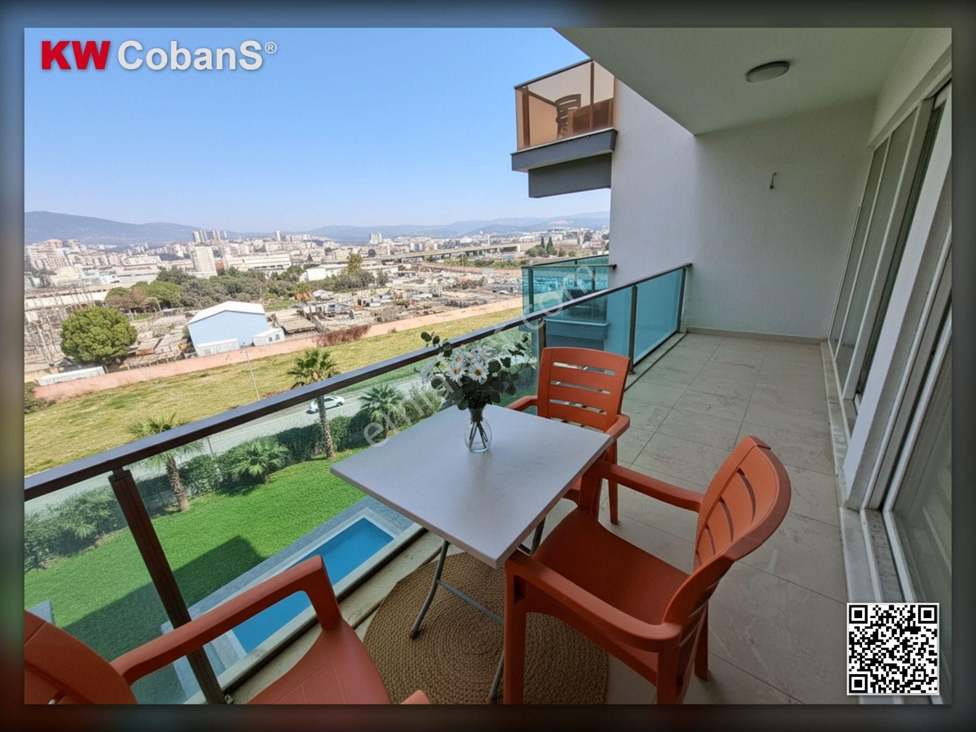 Kw Cobans'tan Eşyalı | Bornova Park Evleri Kiralık 1+1 (d131) - Görsel 3