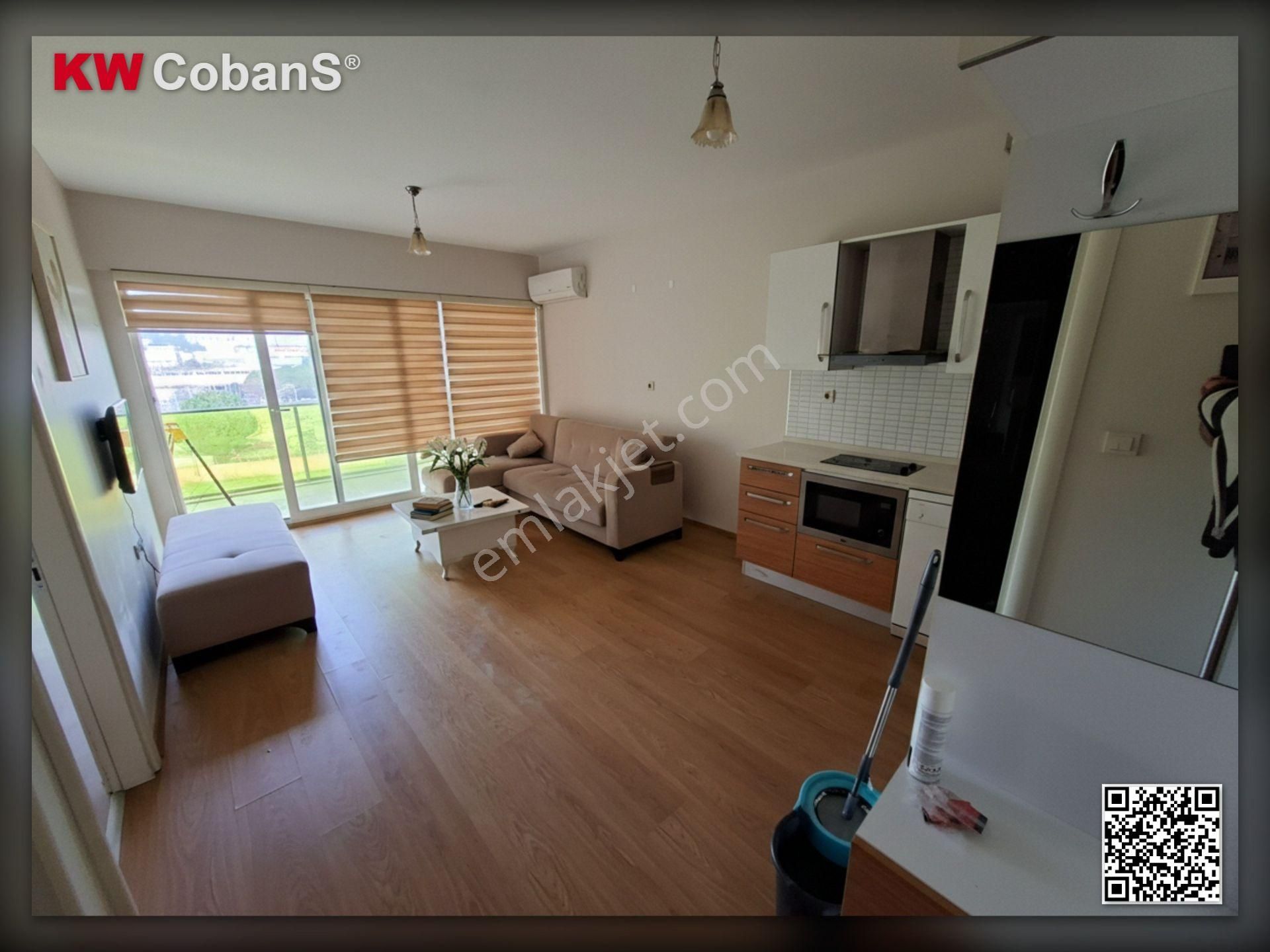 Kw Cobans'tan Eşyalı | Bornova Park Evleri Kiralık 1+1 (d131)