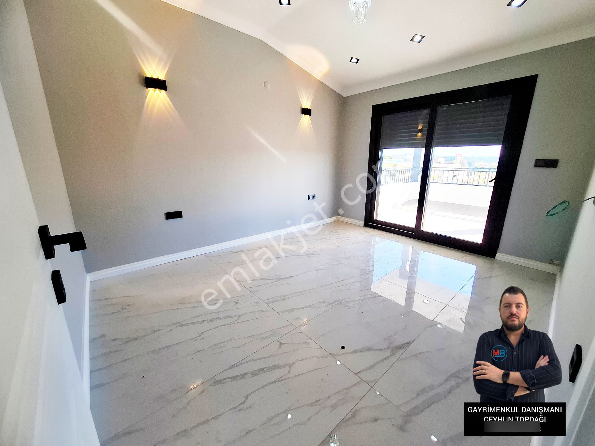 Didim Mavişehirde 3+1 Tripleks Müstakil Bahçeli Ön Cephe Denize 350 Metre Villa ! - Görsel 14