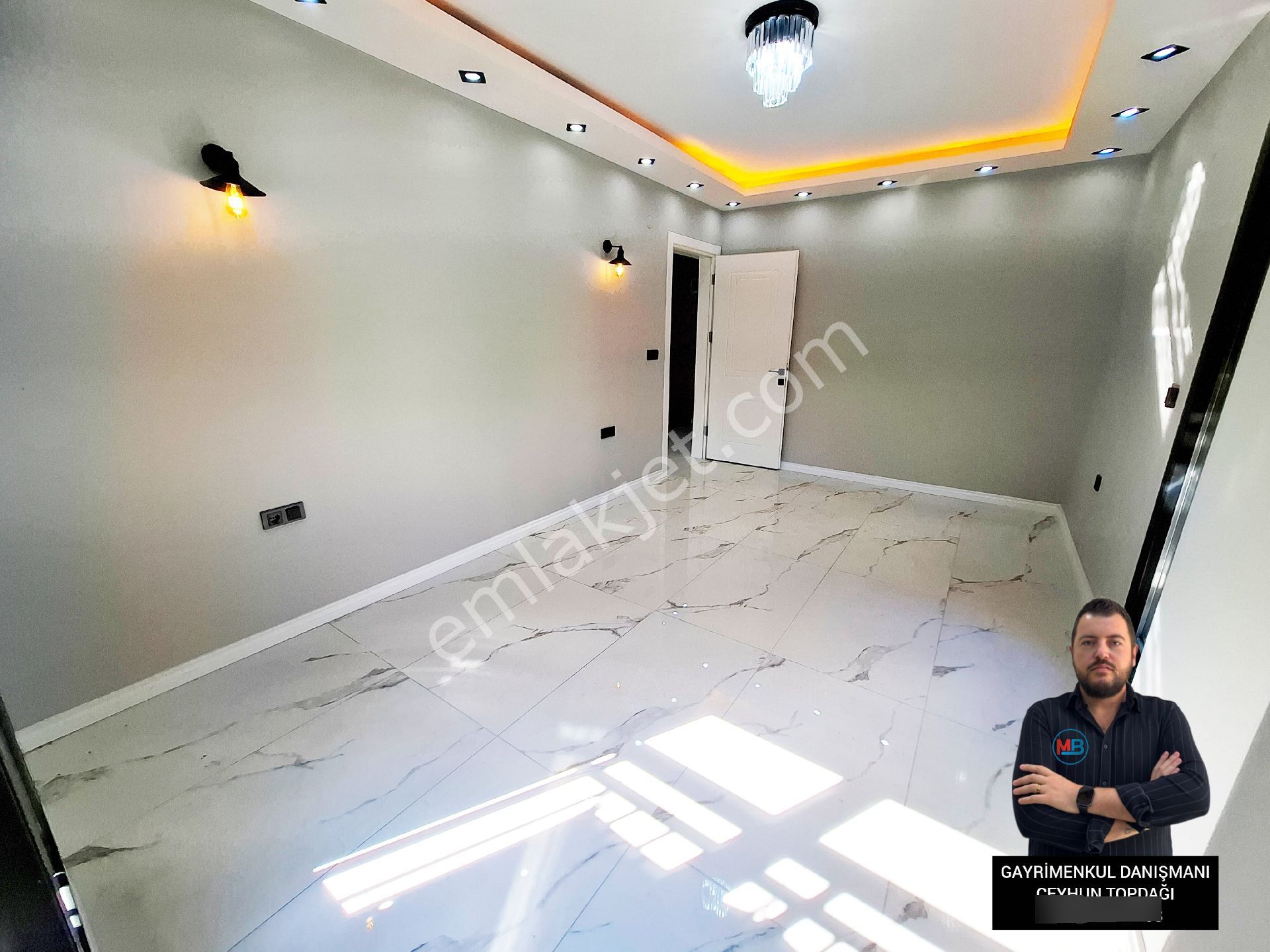 Didim Mavişehirde 3+1 Tripleks Müstakil Bahçeli Ön Cephe Denize 350 Metre Villa ! - Görsel 17