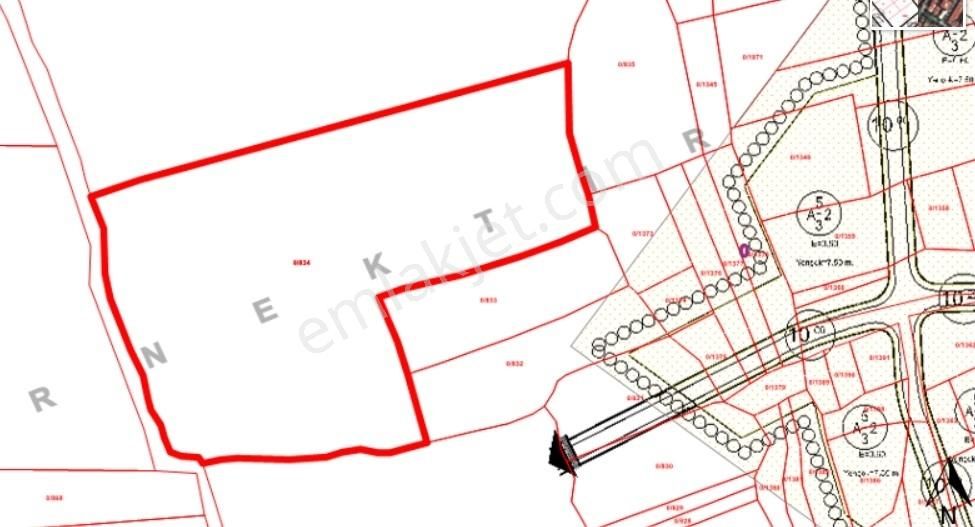 Yılmaz Mega'dan Vakıf Mahallesinde İmar Sınırında Satılık Tarla - Görsel 7