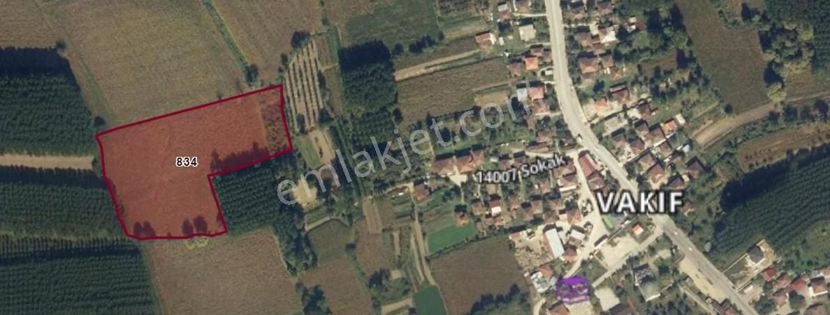 Yılmaz Mega'dan Vakıf Mahallesinde İmar Sınırında Satılık Tarla - Görsel 2