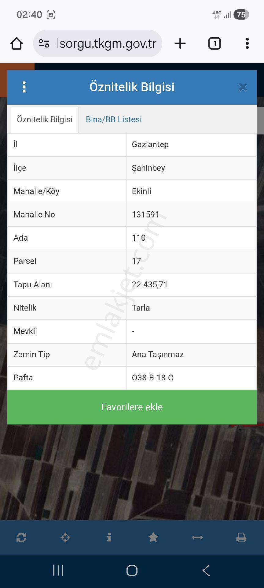 Bilge Emlaktan Ekinlide Satlık Tarla - Görsel 3