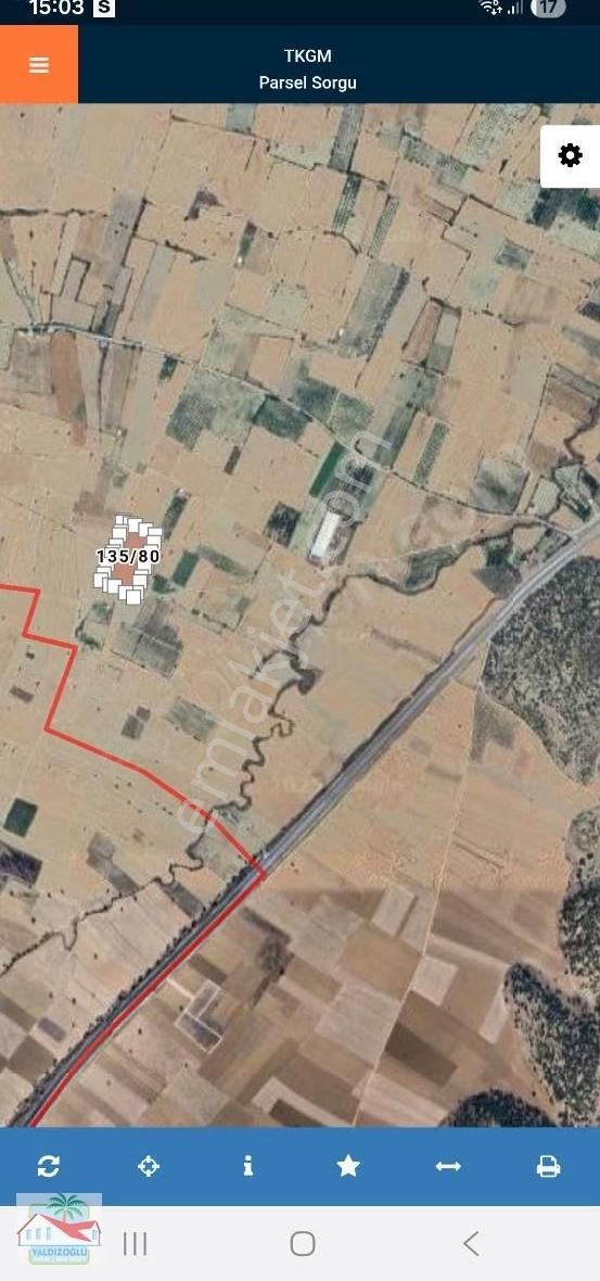 Korkuteli Garipçe'de Satılık 13.780 M2 Resmi Yollu Tarla - Görsel 2