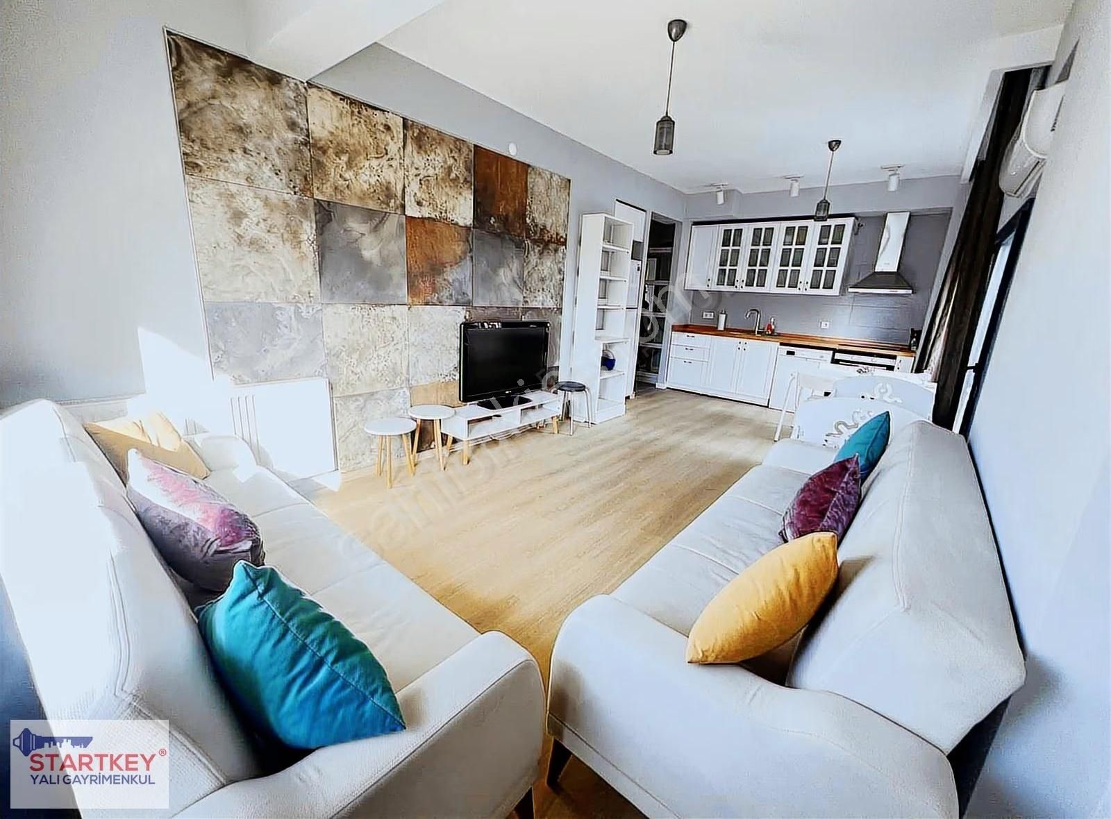 Seyrek Yücesoy Mahalle Sitesinde Satılık 1+1 Eşyalı Büyük Daire - Görsel 10