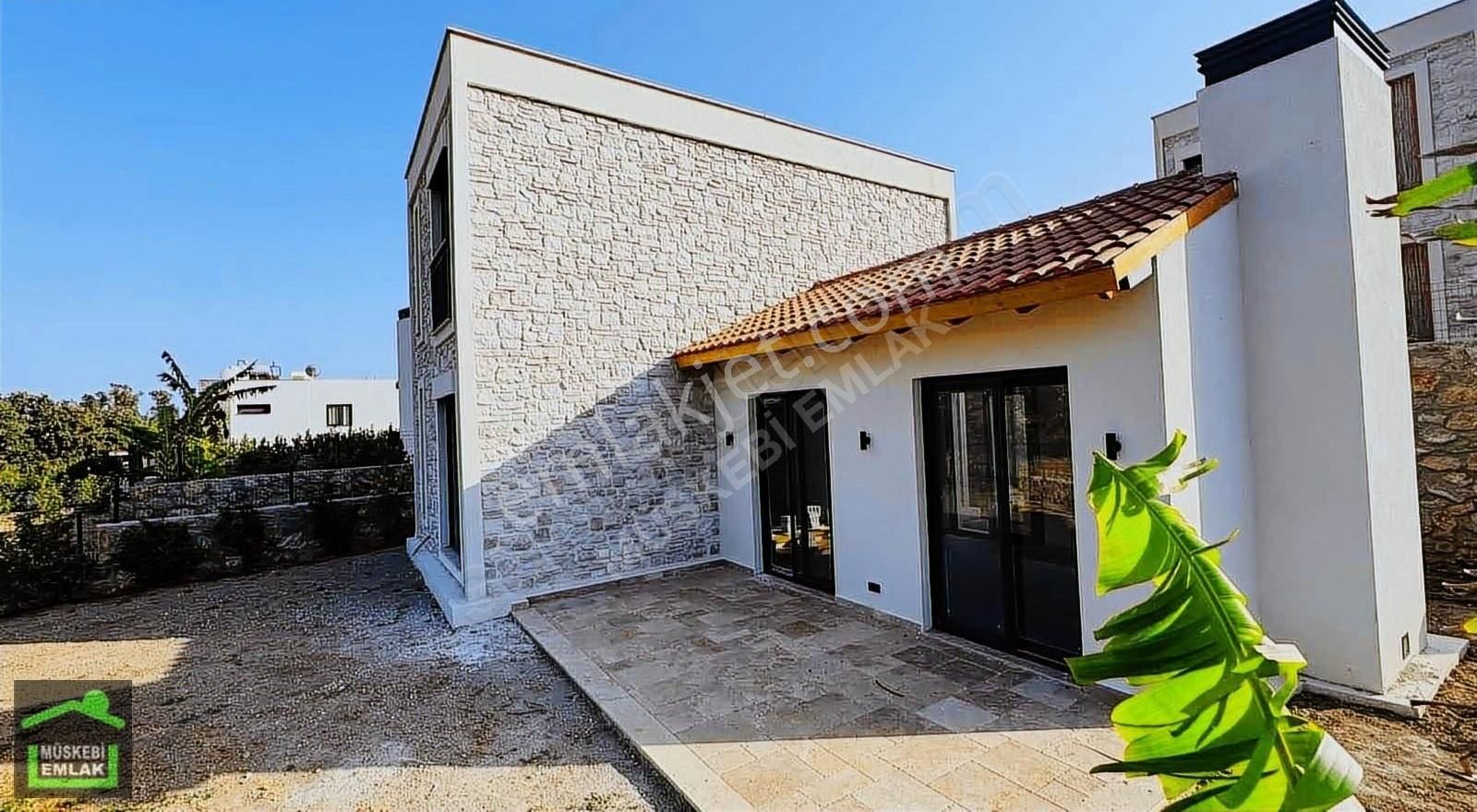 Bodrum Yahşi Sahilde 3+1 Satılık Tam Müstakil Dubleks Taş Villa - Görsel 28