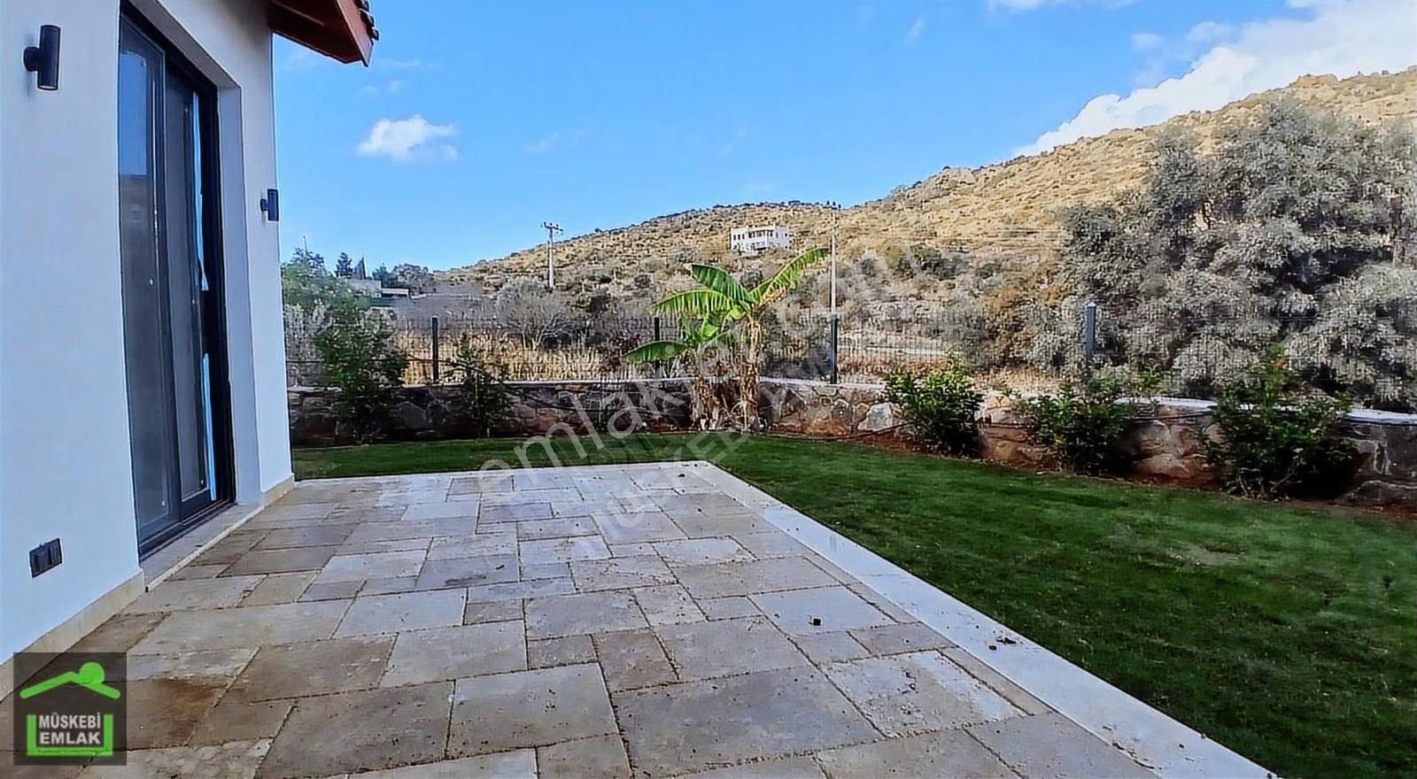 Bodrum Yahşi Sahilde 3+1 Satılık Tam Müstakil Dubleks Taş Villa - Görsel 2