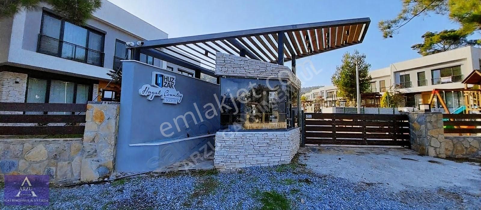 Muğla Bozbük Huzzak Hayat Country Bodrum 2+1 Satılık Daire