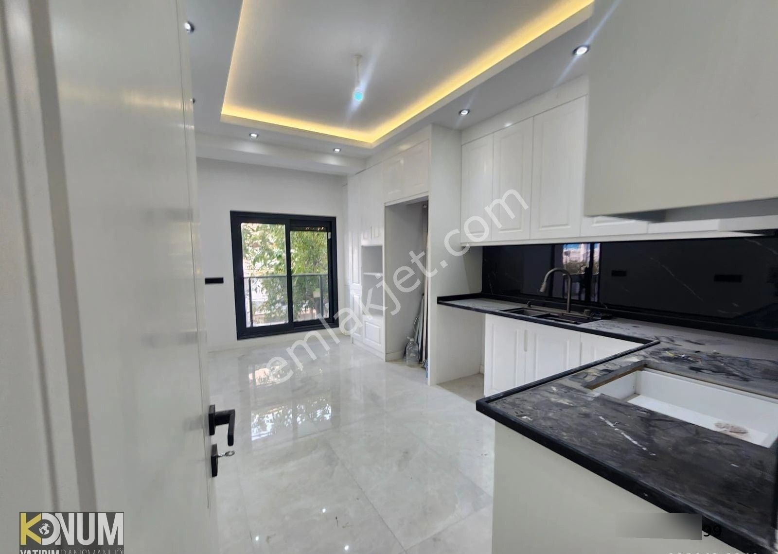 Zeytinköy Yeniyol Üstü Satılık Sıfır 3+1 Lüks Daire E.banyo+ Gömme Dolaplı+geniş Teraslı - Görsel 6