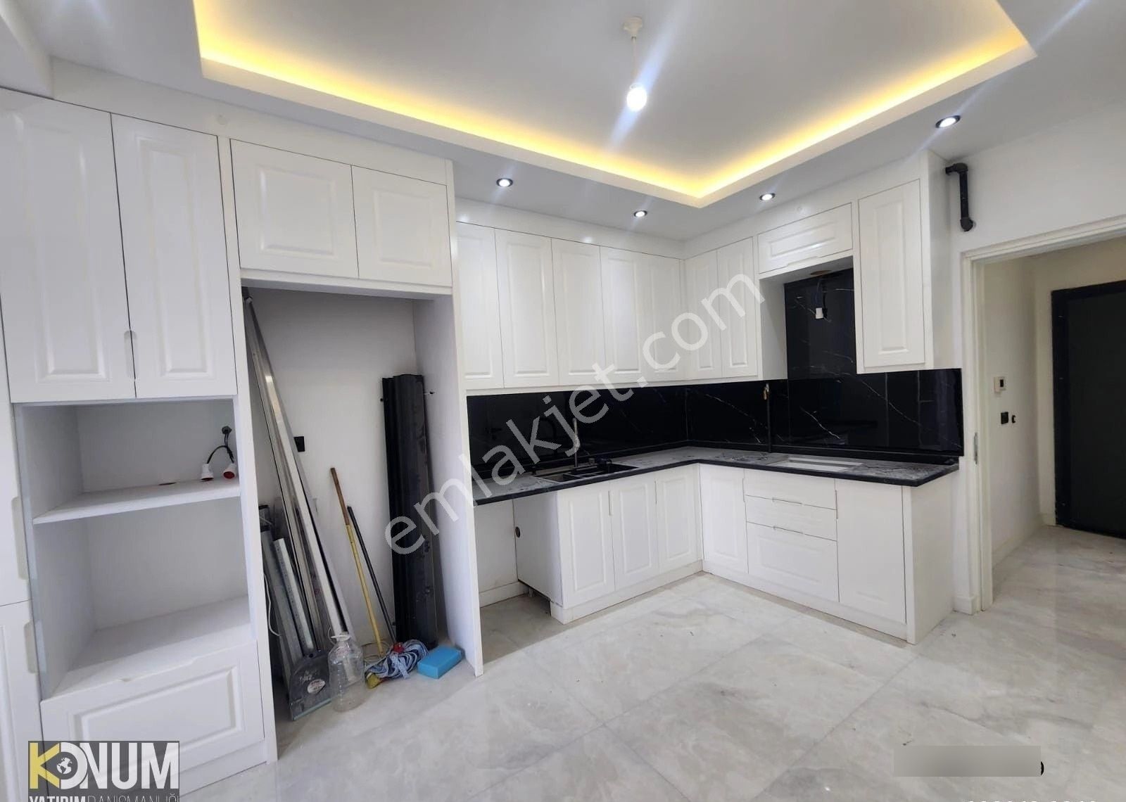 Zeytinköy Yeniyol Üstü Satılık Sıfır 3+1 Lüks Daire E.banyo+ Gömme Dolaplı+geniş Teraslı - Görsel 2