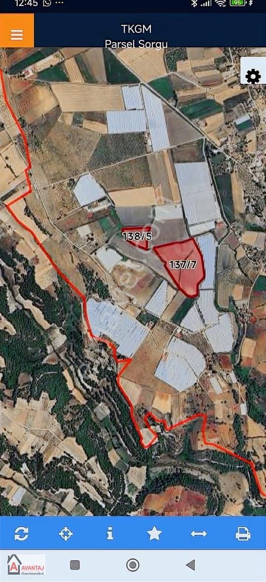 Muğla,seydikemer, Demirlerde Her Türlü Tarım Yapmaya Uygun Tarla - Görsel 9
