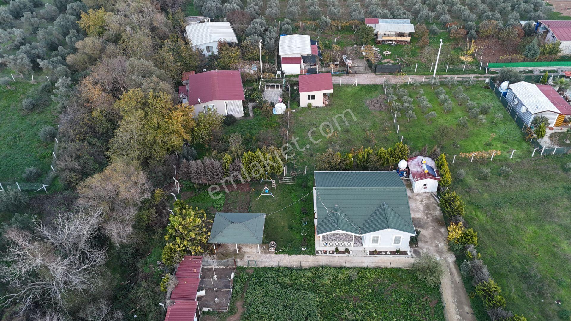 Oğlananasında 500 M2 Arsa 135 M2 2+1 Bahçeli Ev Kamelya Depo Menderes İzmir - Görsel 25