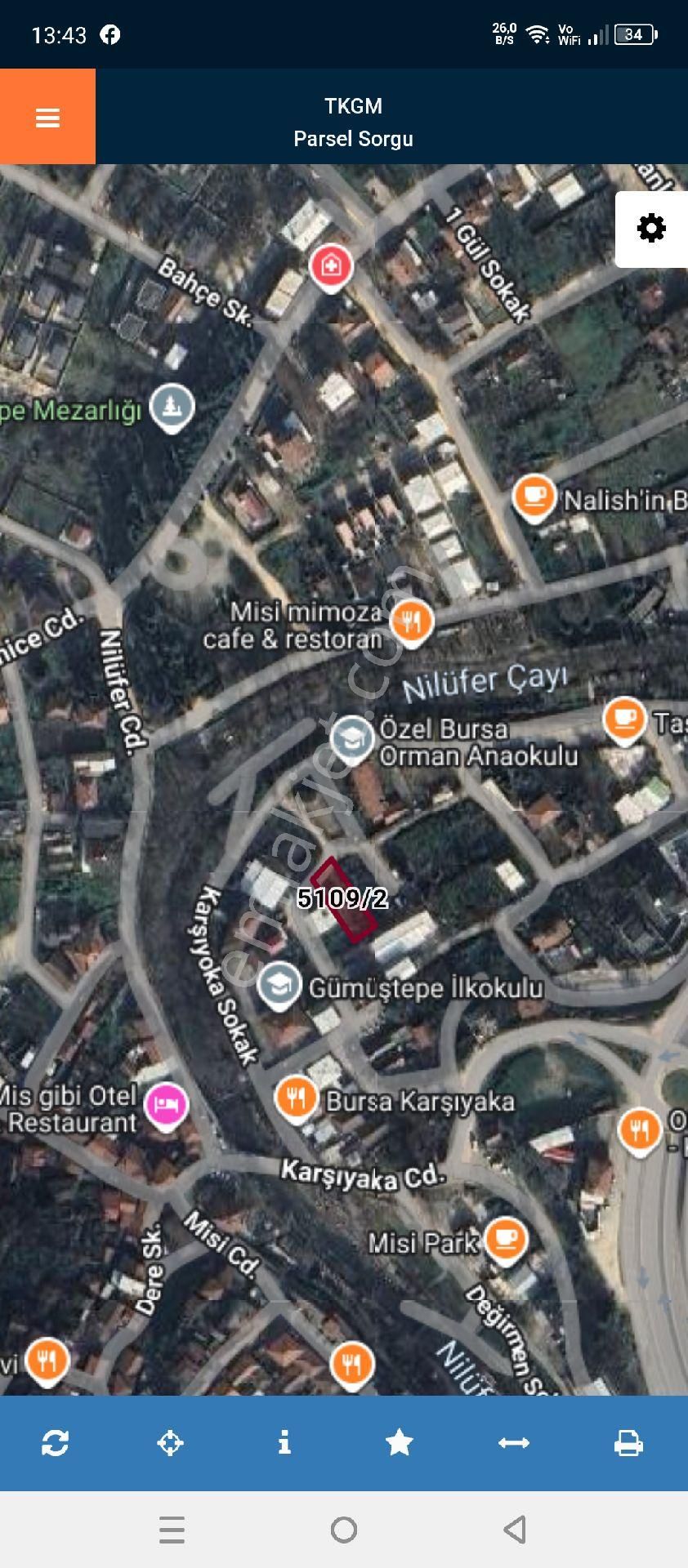 Bursa Gümüştepe'de 500 M2 Villa İmarlı Arsa - Görsel 19