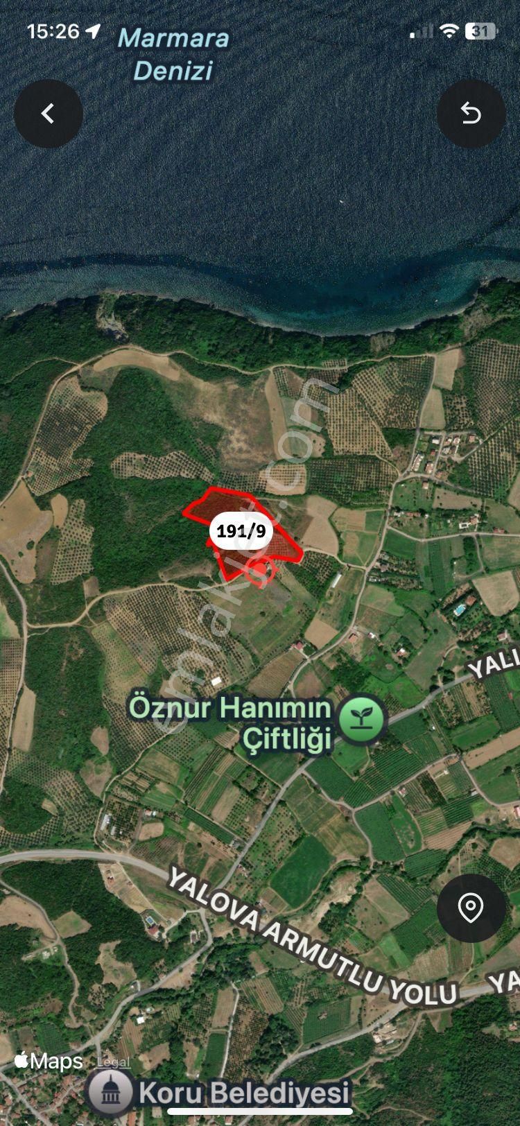 Yalova Çınarcık Kocadere'de Satılık Fırsat Arazi - Görsel 25