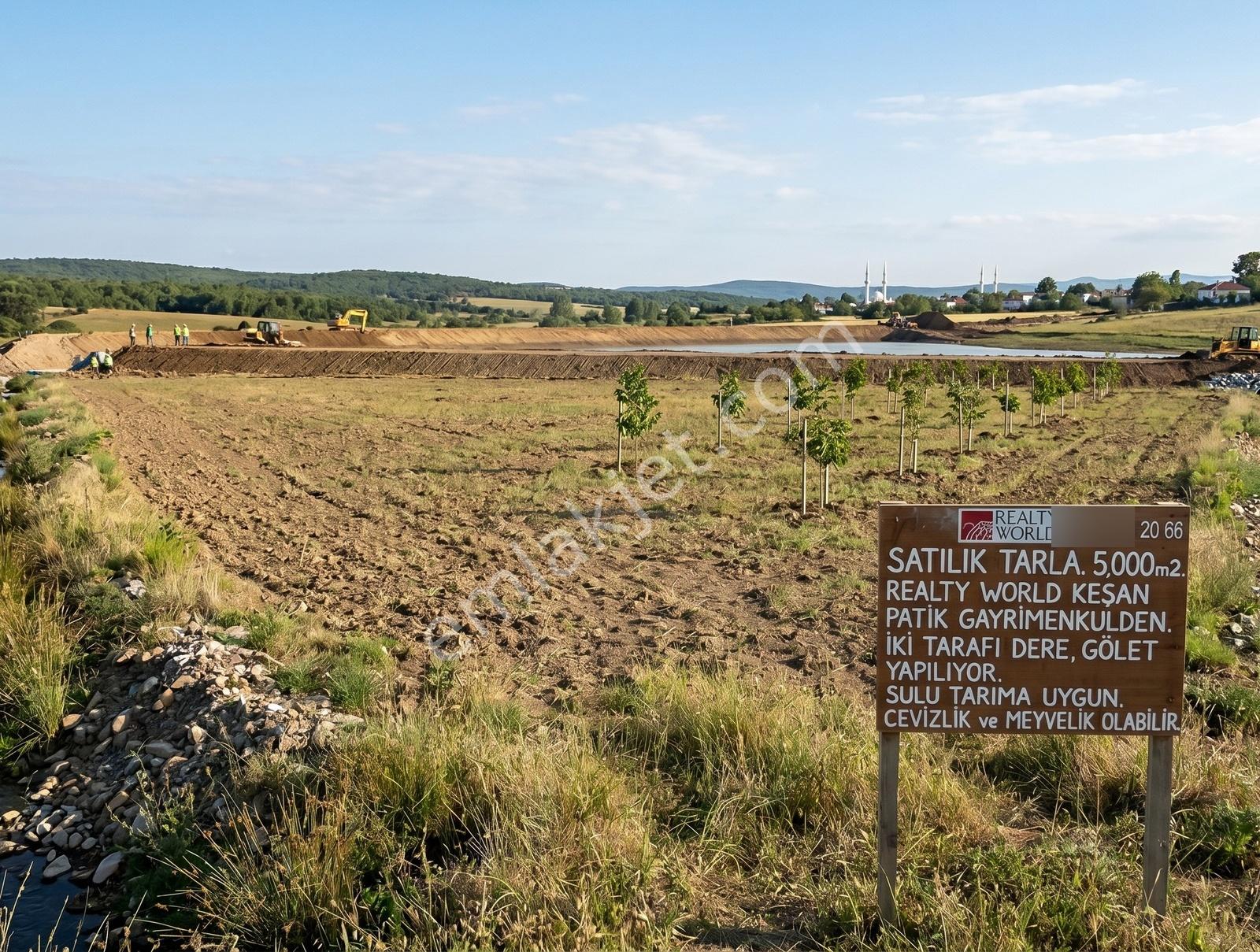 İpsala Pazardere'de Yatırımlık 5,000m2 Fırsat Tarla