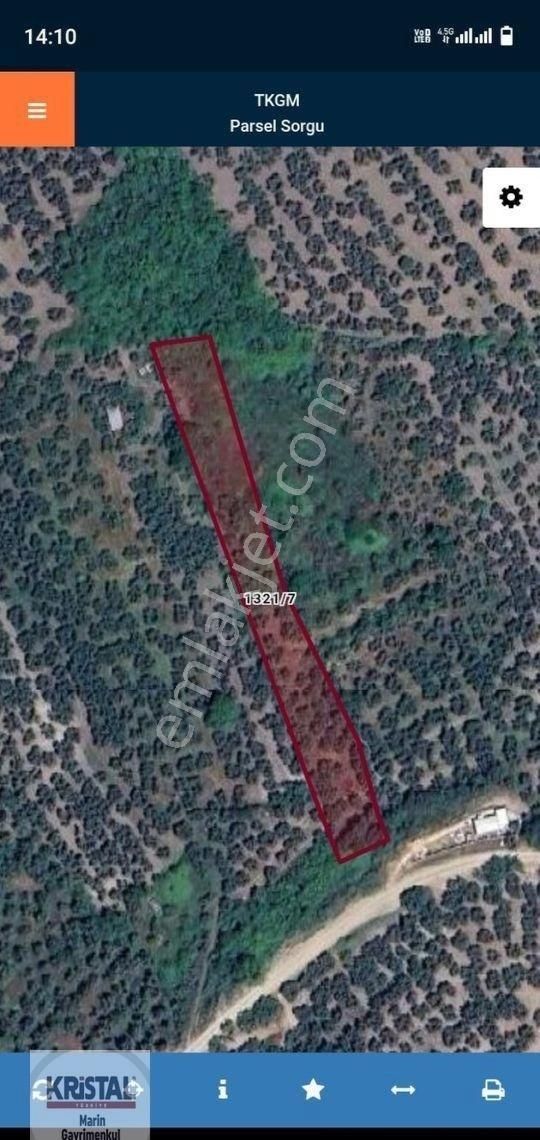 Kristal Marin'den Mudanya Ömer Bey Mah. De Satılık Arazi