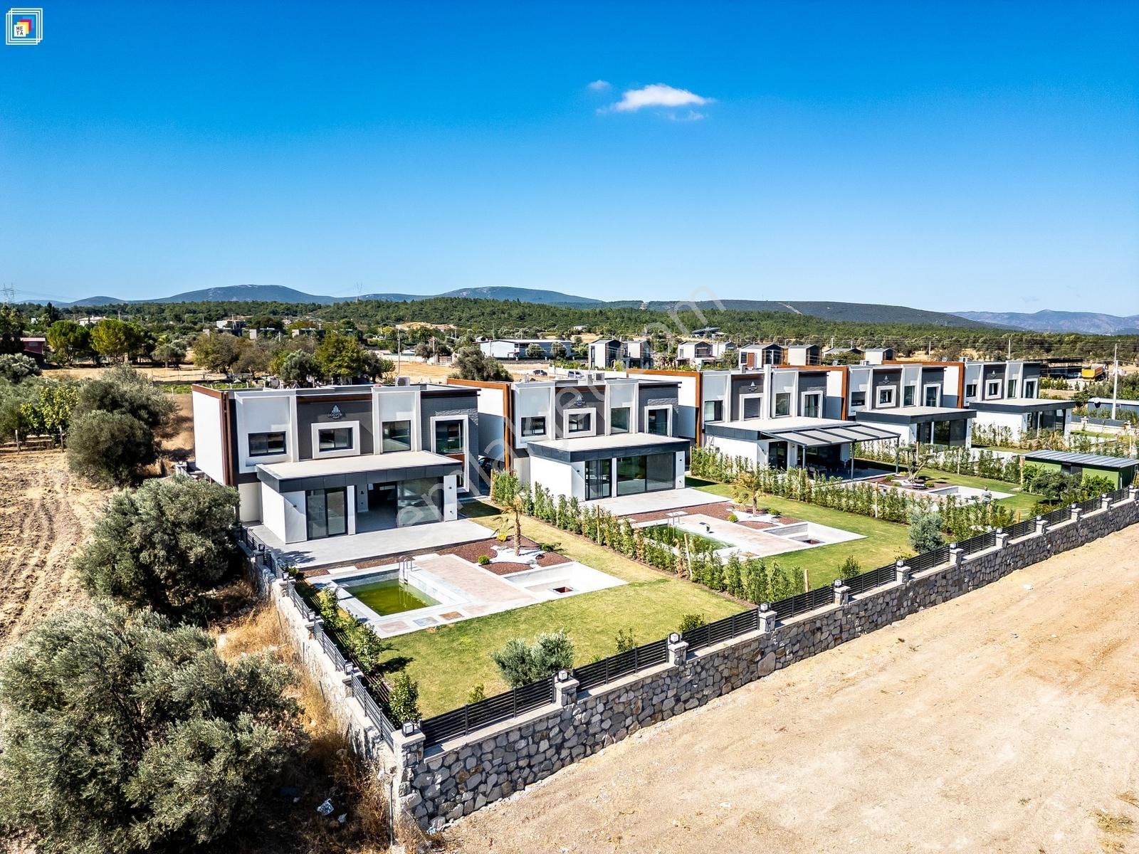 Turyap Urla İskele | Kuşçularda Akıllı, Havuzlu Müstakil Villa - Görsel 27