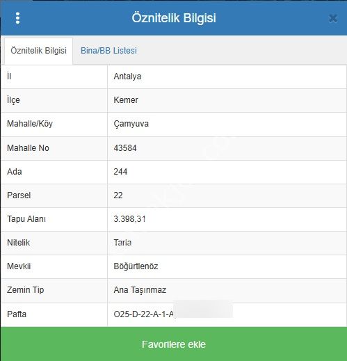 Çamyuva'da Denize 200 Mt Uzaklıkta Satılık Tarla - Görsel 4