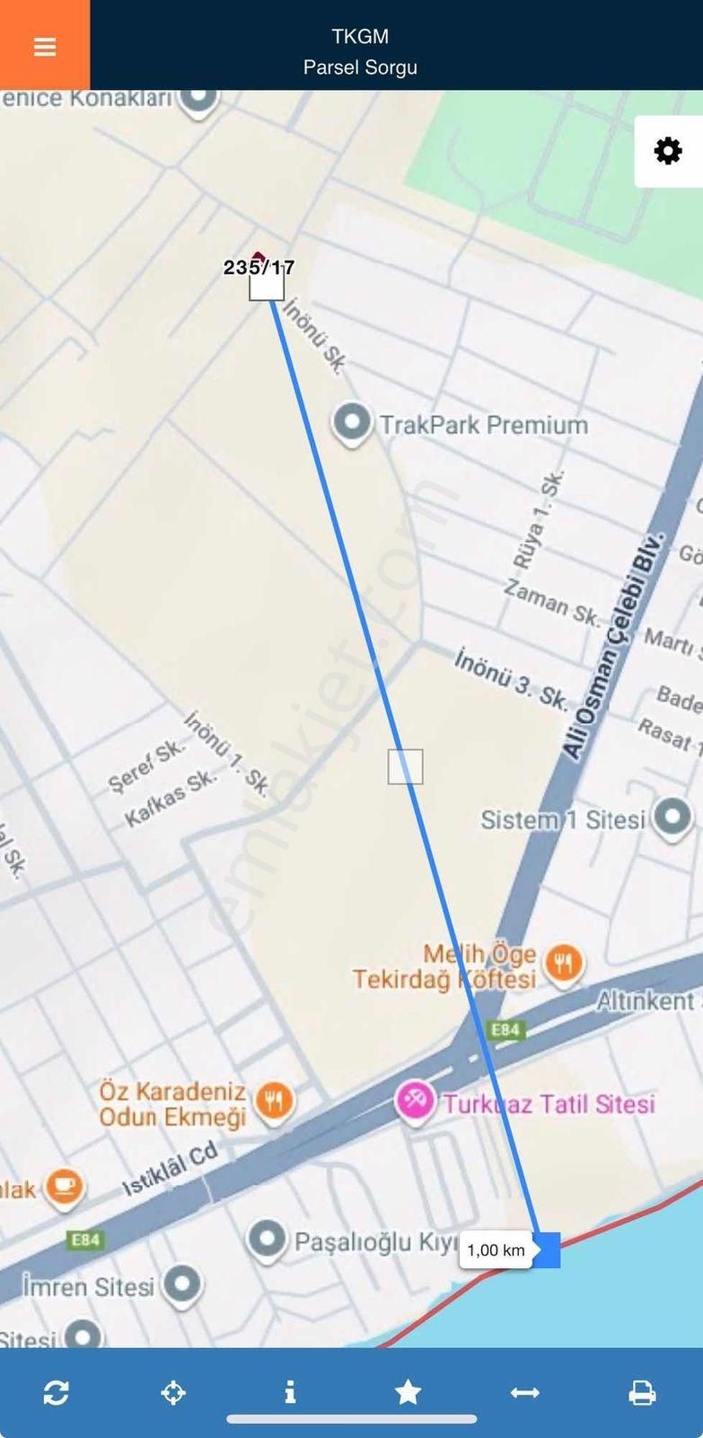 Tekirdağ Çorlu Yenice 300 M2 İmarlı İfrazlı Villa Arsası - Görsel 3