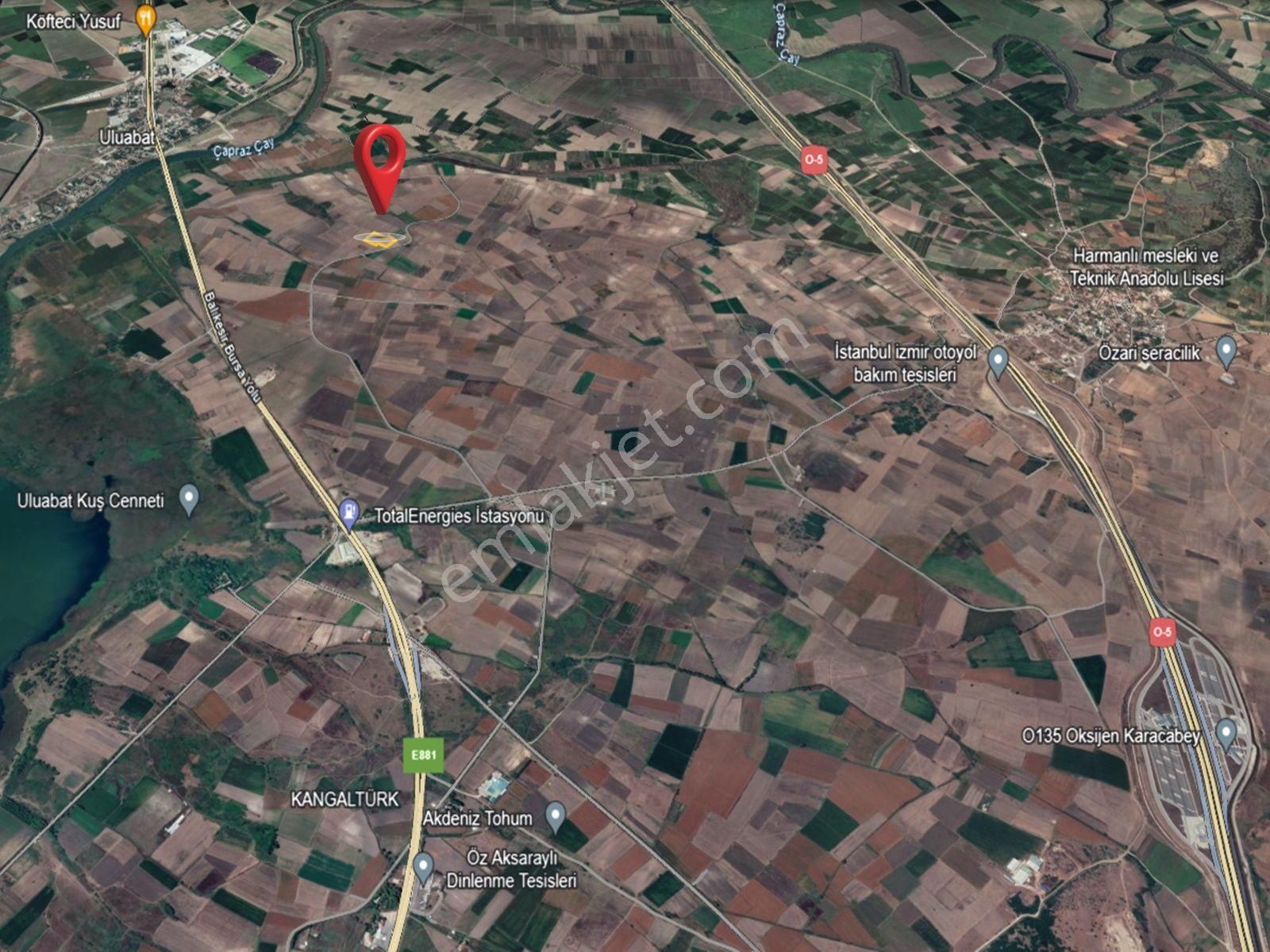 Bursa Karacabey Harmalı Da Satılık Tarla - Görsel 8