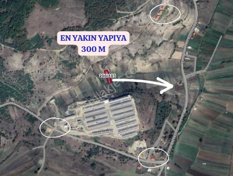 Kocaeli İzmit Şahinler Köyünde 808 M² Tarla Satılıktır - Görsel 4