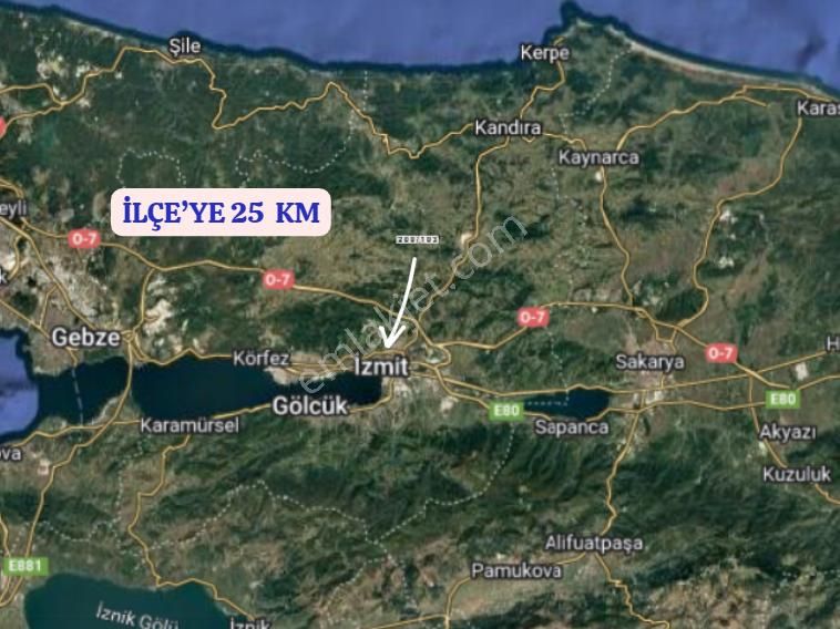 Kocaeli İzmit Şahinler Köyünde 808 M² Tarla Satılıktır - Görsel 6