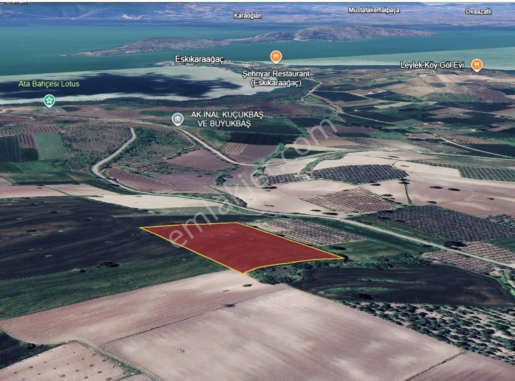 Karacabey Eskikaraağaçda Yola Cephe Göl Manzaralı Satılık Tarla - Görsel 29