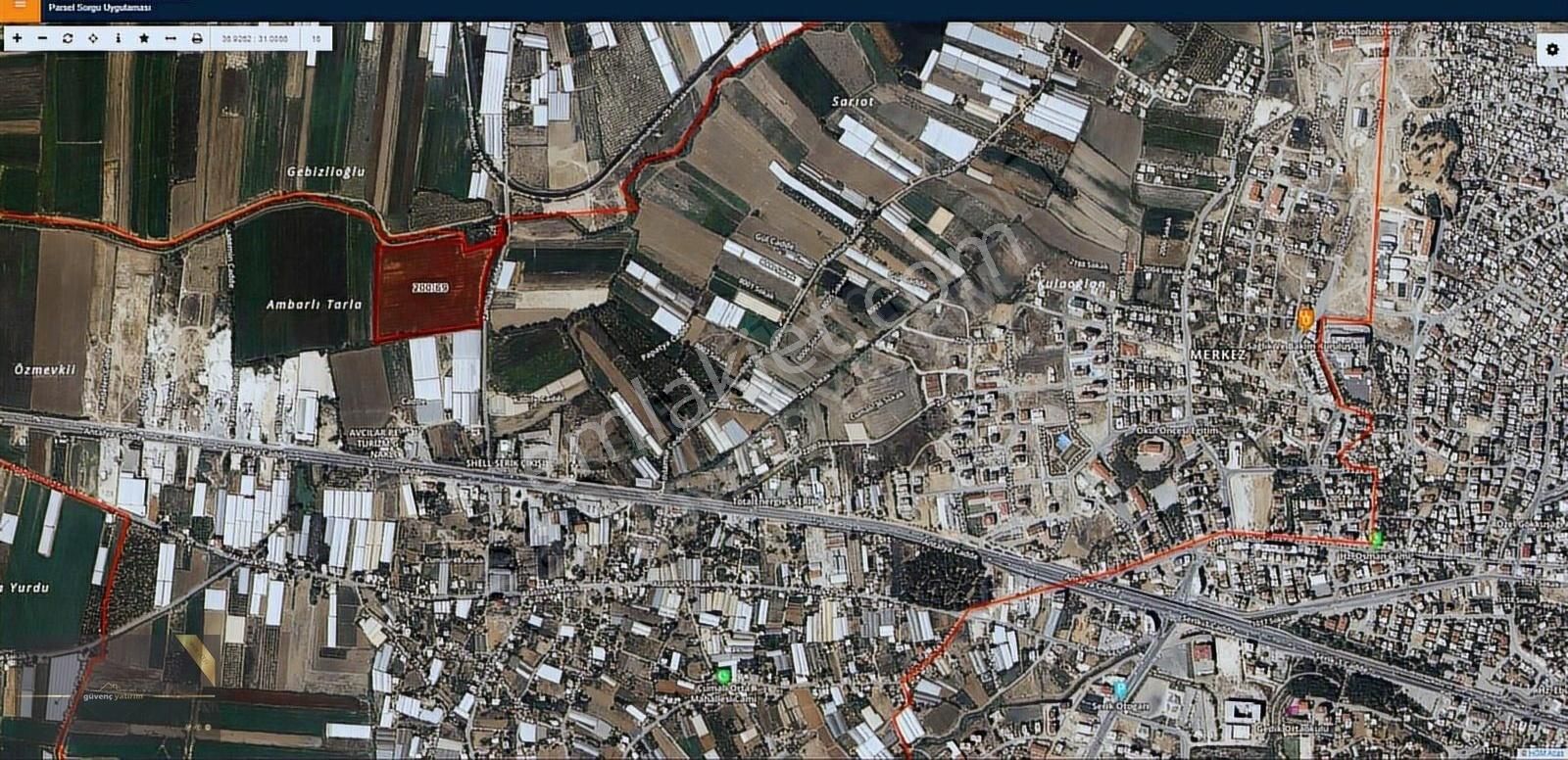 Alanya Otoyol Bağlantı Yolu Ve Burmahancı Yoluna Cephe Depo Yeri - Görsel 4