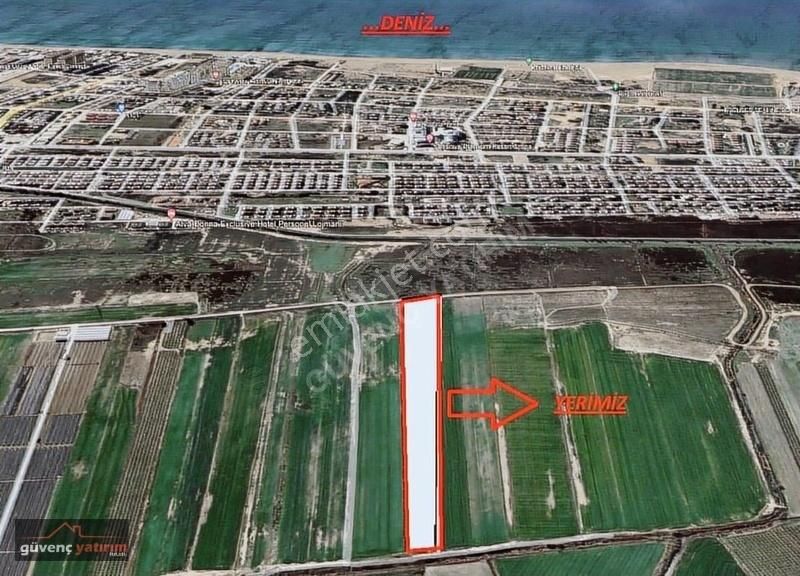 Denize Yakın Yola Cephe Yatrımlık Kupon Tarla