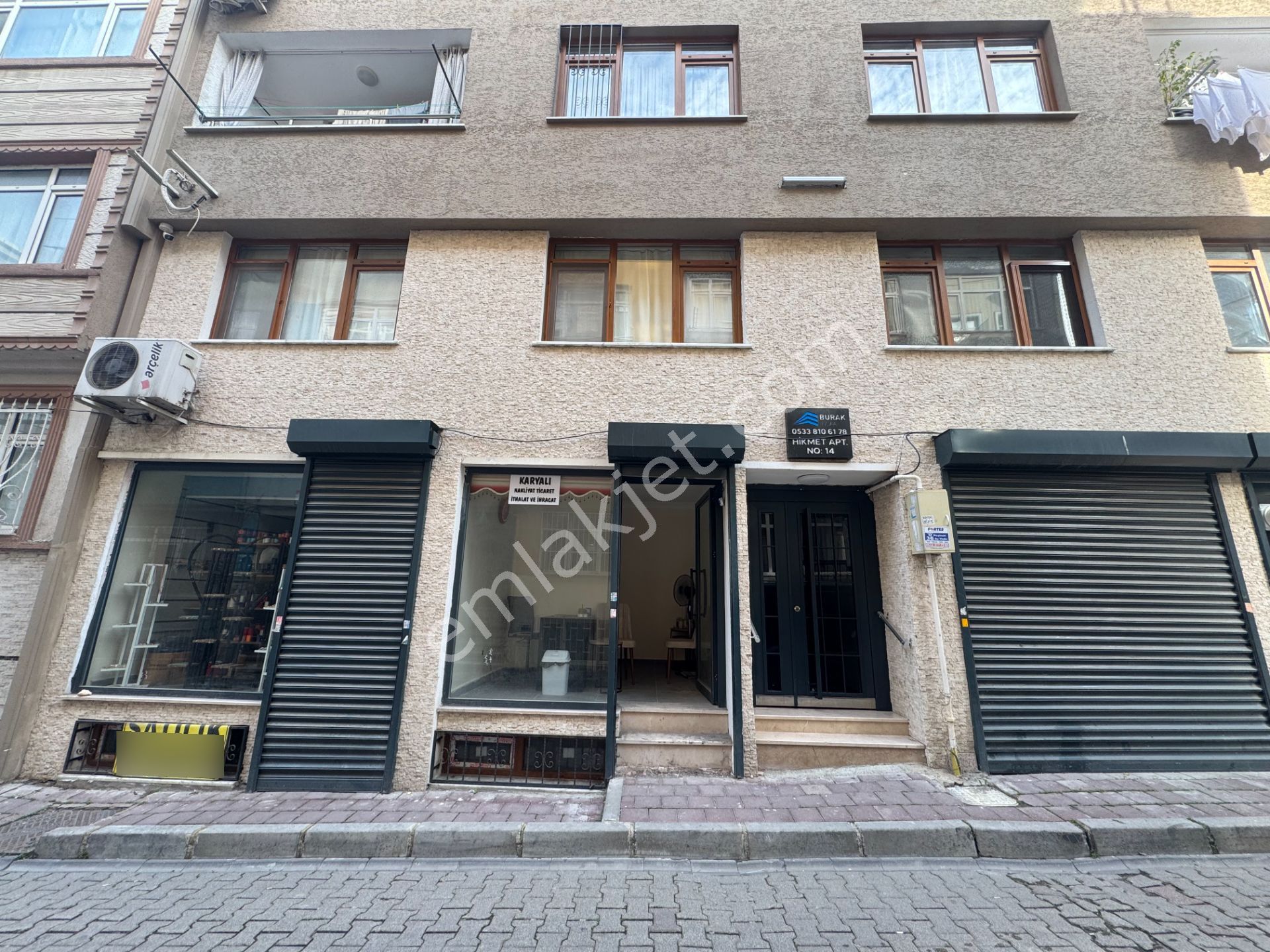 Turyap' Tan Fatih Seyit Ömer' De Yeni Binada Düz Giriş Satılık Dükkan&ofis