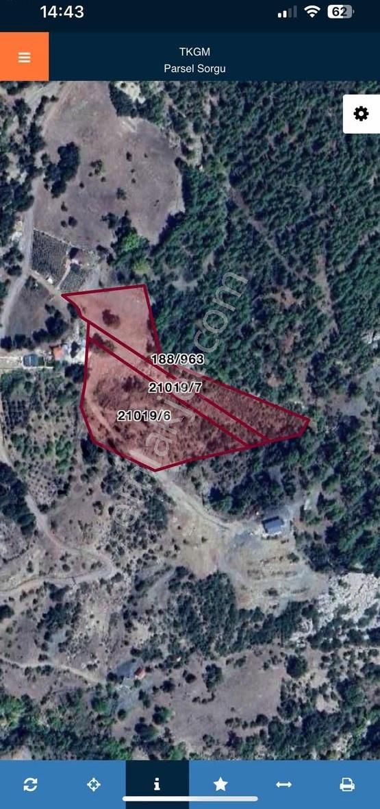 Yarbaşçandırda Elektrik-su Aboneli 7073m2 Yatırımlık Arsa - Görsel 2