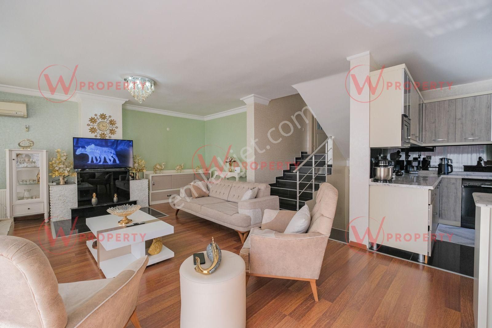W Property'den Özel Bahçeli Teraslı 4+1 Dubleks Villa - Görsel 4
